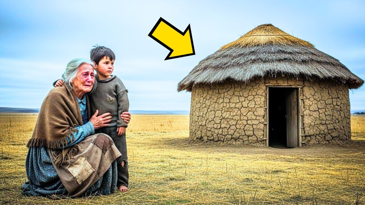 Sus Hijos Le Dejaron A La Abuela Una Casa De Barro, Pero Lo Que Halló En El Muro Lo Cambió Todo...