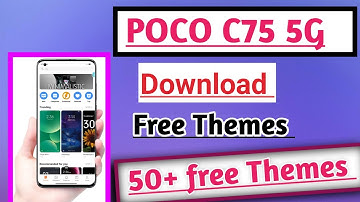 POCO C75 5G How to Download Free Themes 50+ Free Themes tips and tricks