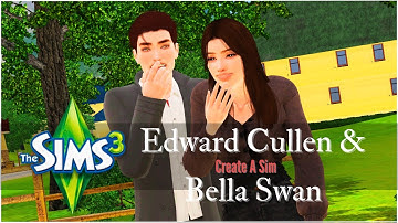 Edward Cullen & Bella Swan | Sims 3 Create A Sim