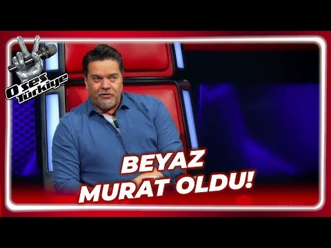 Beyaz'dan Murat Boz Taklidi | O Ses Türkiye 16. Bölüm