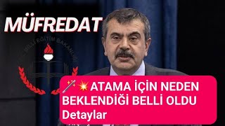 Öğretmen Atamasının Açıklanacağı Tarih Netleşti Neden Beklenildiği Belli Oldu Detaylar