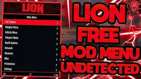 GTA V Online PC 1.54 | Lion 2.0 FREE NEW MOD MENU | Full Recovery