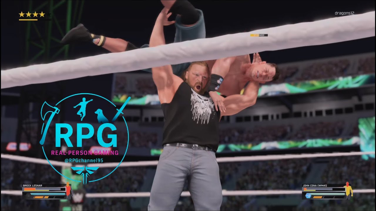 WWE 2K25 - HEEL CENA VS. COWBOY BROCK