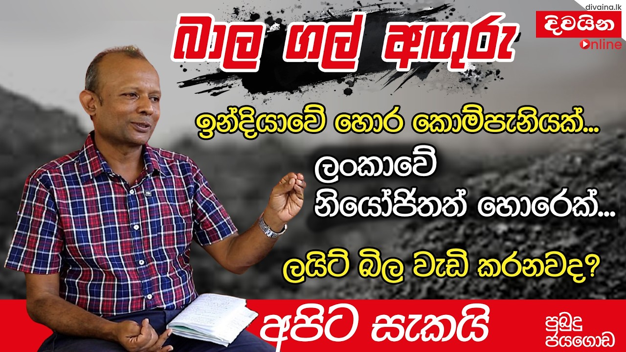 බාල ගල් අඟුරු... අපට සැකයි.  | Pubudu Jayagoda