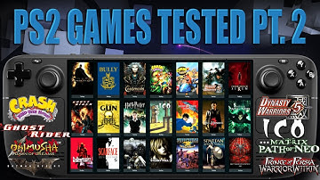 PCSX2 on Steam Deck | PS2 Games Performance Tested Pt. 2
