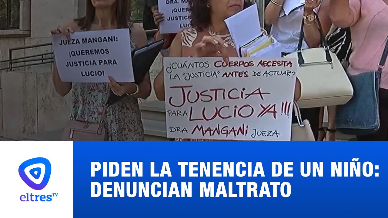 Fuerte reclamo en los tribunales de Rosario: piden la tenencia de un niño
