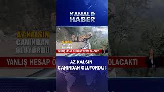 Yanlış Hesap Ölümüne Neden Olacaktı İş Makinesi Operatörü Ucuz Kurtuldu...