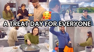 SAB KE LIYE TREAT DAY ALHUMDULILLAH 🥰| ADEENA KI COOKING TREAT 😍🥘