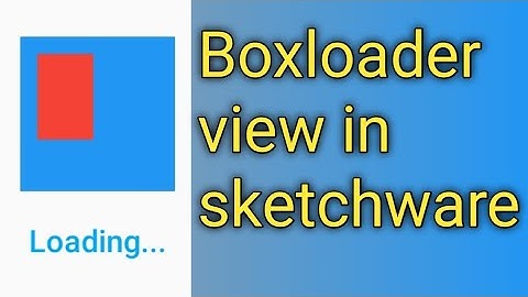 Make boxloading animation for your splash screen in sketchware| lighting knowledge|