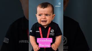 Grandma race weekend #formula1 #butifyoucloseyoureyes #automobile #wheelchair #maxverstappen #viral