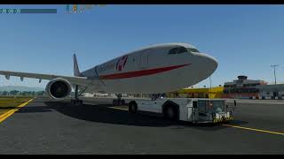 X-Plane 11  Airbus A300-600R  Inibuilds - Take off from MPTO - PANAMA