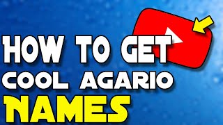 Celebrity How to get COOL names on agar.io!! Profile