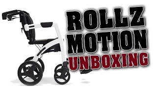 Rollz Motion Rollator Wheelchair Combo Unboxing