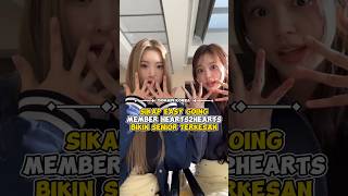 Sikap easy going member Hearts2Hearts bikin senior terkesan #kpop #shorts