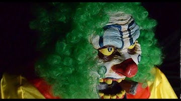 Smokey The Clown Animated Fog Prop Creepy Party Haunted House Decor Halloween