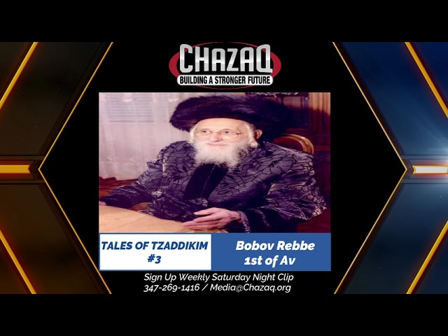 stories of tzaddikim #3