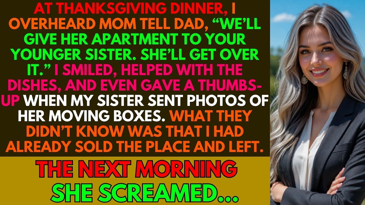 Parents Secretly Promised My Apartment To My Sister .But I’d Already Sold It.The Next Morning,...