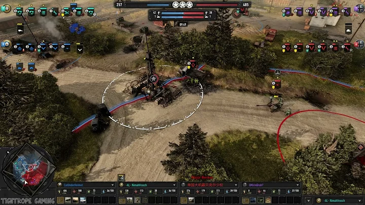 COH3 2v2 CatUnderHelmet (UK) & Nimahfrosch (US) vs UMirinBrah? (WM) & Major Becker (WM)