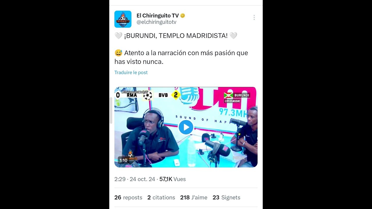 UKU NIKO VYAGENZE KUGIRA IKINYAMAKURU EL CHIRINGUITO KIVUGE ABANYAMAKURU BA PJ CLASSIC FM