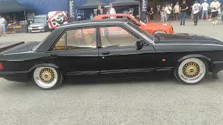 Ford Granada  Lowered on Big Wheels