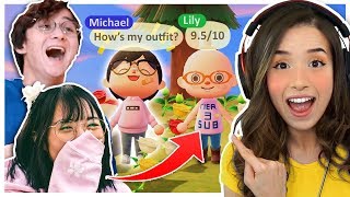 Animal Crossing FASHION SHOW ft. LilyPichu, MichaelReeves & Fedmyster!
