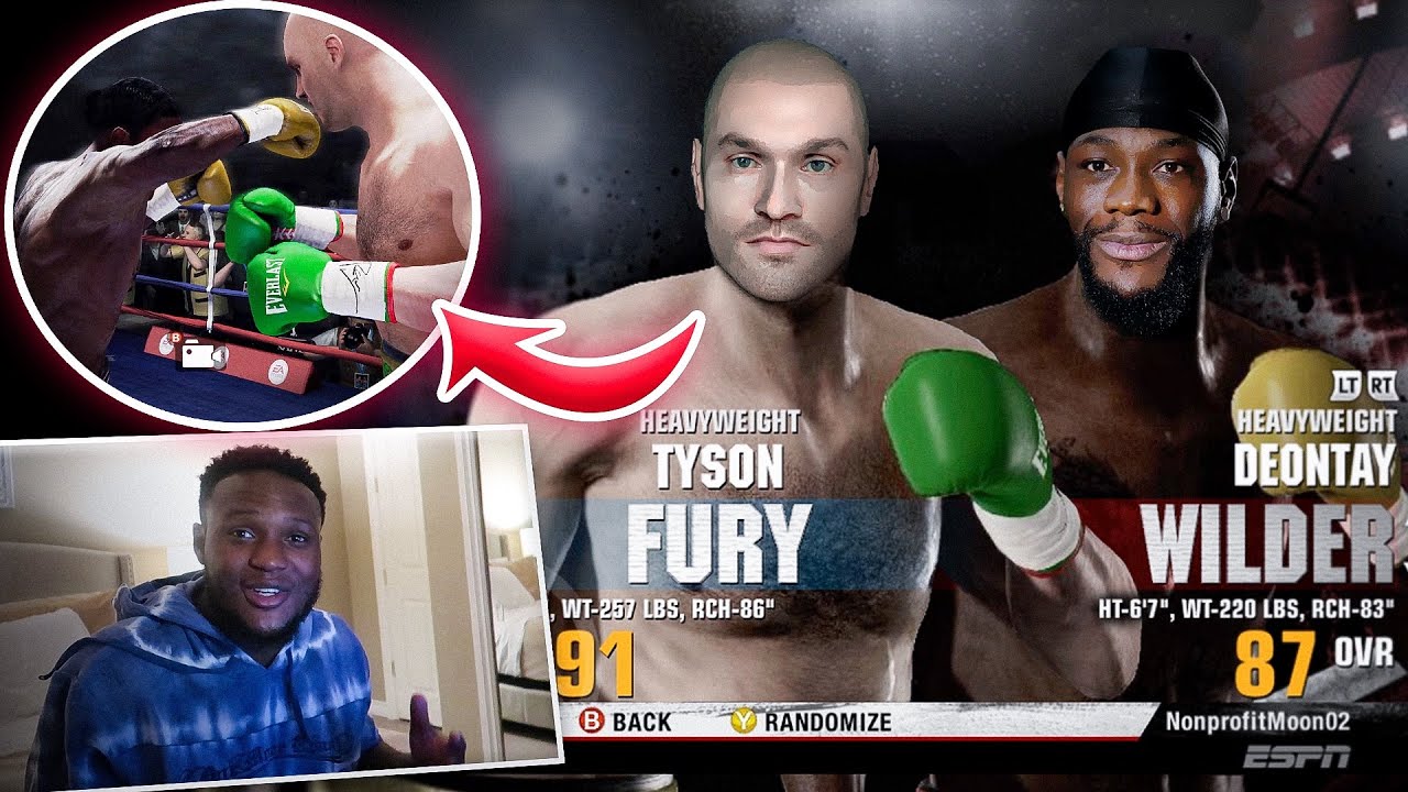 TYSON FURY VS DEONTAY WILDER 2 FULL FIGHT (Virtual)