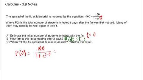 Calculus   3.9 Notes Part 2 Derivatives of Exponential and Log Functions