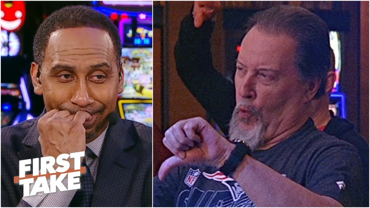 Stephen A gets booed by First Take fans for his Tom Brady to the Cowboys take