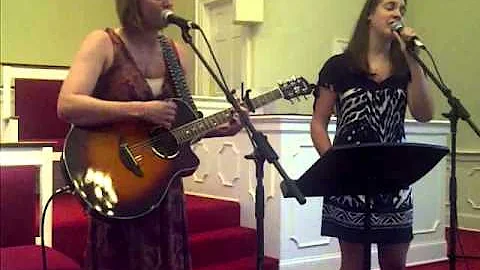 Kelsi Jones and Alicia Lewallen singing While I'm ...