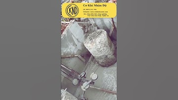 Cắt trụ bê tông cốt thép Nhanh, Gọn và Tiết Kiệm: Máy cắt dây 22kw + Dây cắt bê tông chuyên dụng