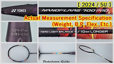 Yonex Nanoflare 700 Pro (5U) Specifications【actual measurements】