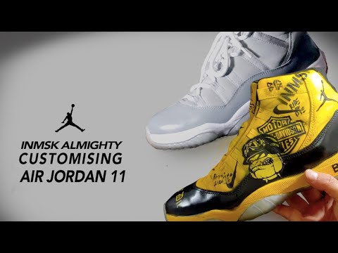 | CUSTOM | AIR JORDAN 11 nike 나이키 에어조던 11 커스텀 농구황제 마이클 조던도 반할 52 번째 커스텀