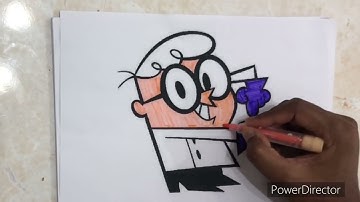 Coloring the Dexter #coloring #kidscoloring #cartoonnetwork #dexterslaboratory #color #toys