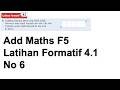 Latihan Formatif 4.1 No 6 | Pilih atur dan gabungan | Permutation and combination formative exercise