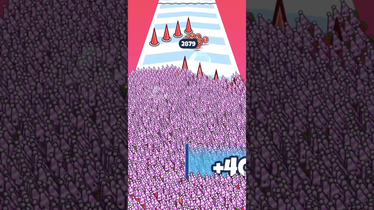 От такого количества🥭 даже игра подвисла 😂 Food run 