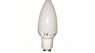 TP24 Low Energy LED Lighting LI/GU10 Frosted LED Candle B22 in Warm White - 8034 screenshot 1