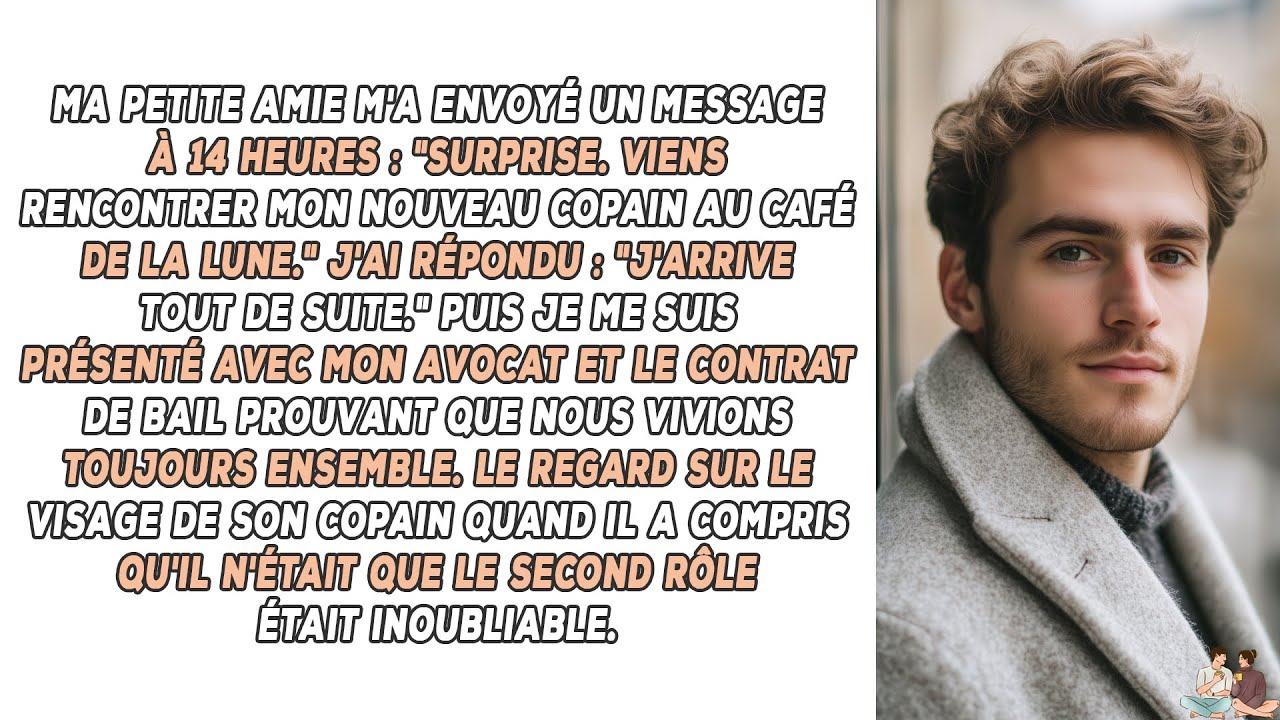 Ma petite amie m'a envoyé un message à 14 heures : 