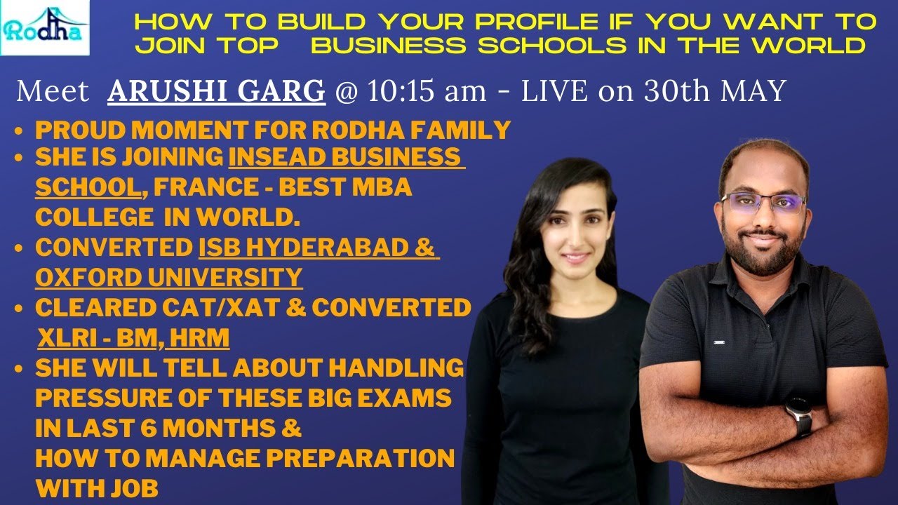 How to Build Your Profile For Top Business Schools Across the World I ...