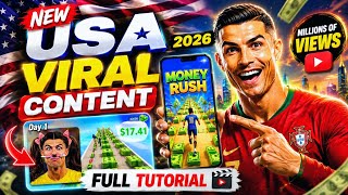 🔥 New USA Viral Content 2026 | Money Rush Ronaldo Videos | Full Editing Tutorial (Step by Step) screenshot 3