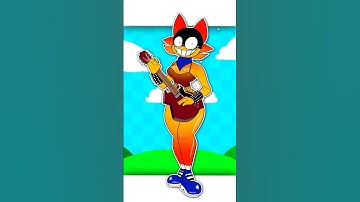 Incredibox Sprunki Animus In My Style Transformation 🎸😺 #animation