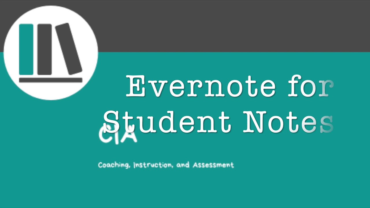 Evernote for Notes - YouTube