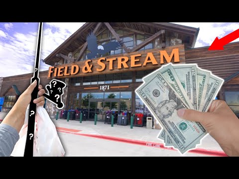 $50 Field and Stream Fishing Challenge!! (Craziness!)