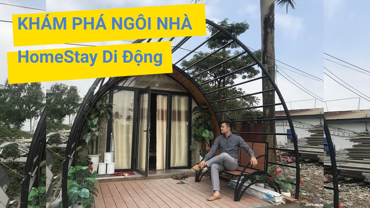 nhà nghỉ gần hồ tây Update 2022 Khám phá Ngôi nhà Home Stay nghỉ dưỡng di động sáng tạo (Biệt thự mini) - Đoán Giá Bao Nhiêu Tiền ?