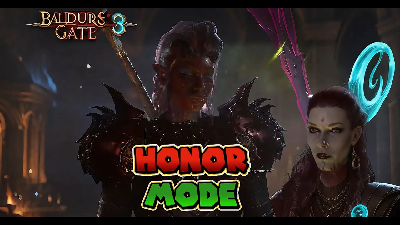 MODDED Patch 8 Baldur's Gate 3 Honour Mode+ Run - YouTube