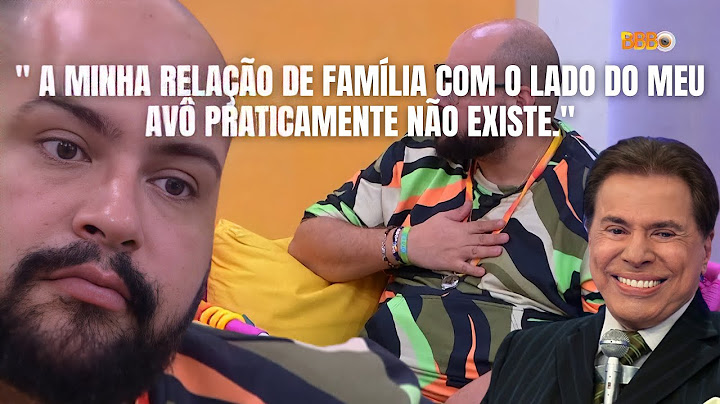 BBB22-TIAGO ABRAVANEL FALANDO SOBRE SUA RELAÇÃO COM O AVÔ SILVIO SANTOS.