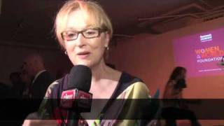 Meryl Streep Interview at Women in the World Foundation Launch