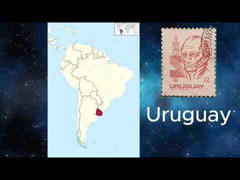 Coleccionismo de sellos antiguos. Uruguay de 1980 - Artigas valor N$2 Catálogo Sooluciones.com 01813