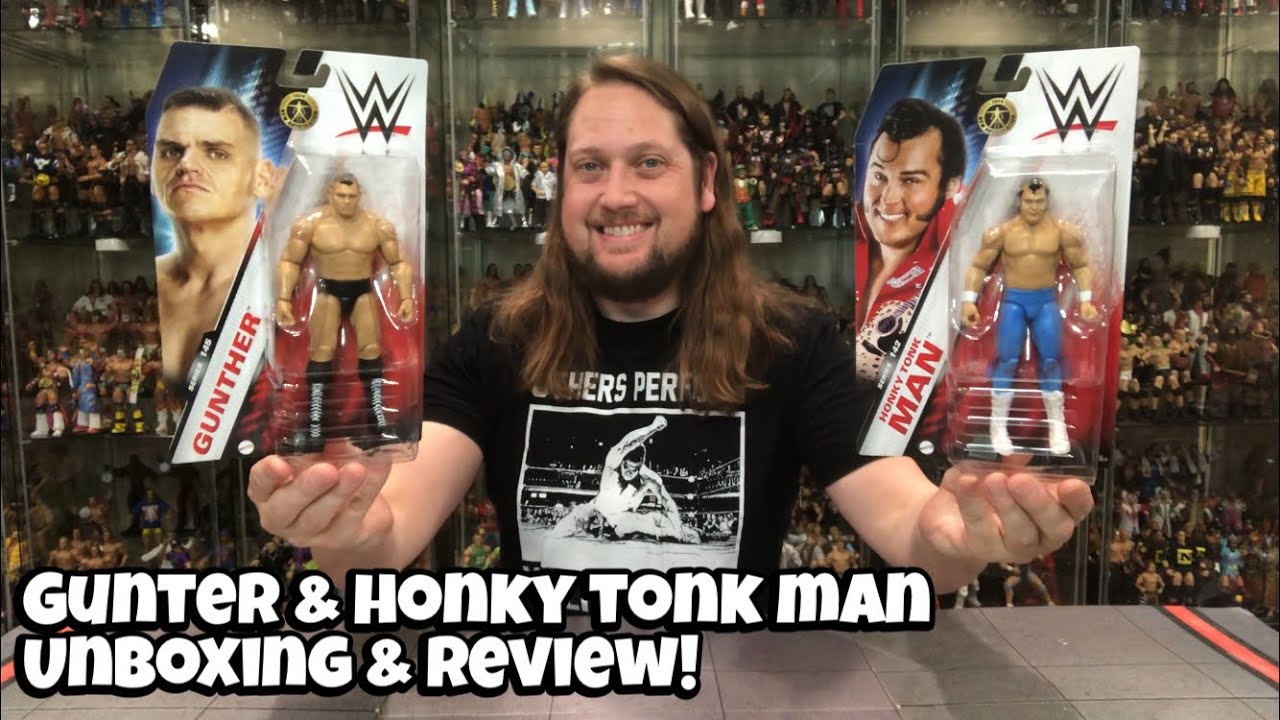 Mattel WWE Figura de acción, 6 pulgadas coleccionable Honky Tonk Man