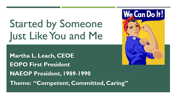 Tuesday's Tip, Katherine Reichley, CEOE, 10/27/2020