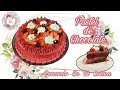 Pastel De Chocolate Sin Horno/ Con Fresas